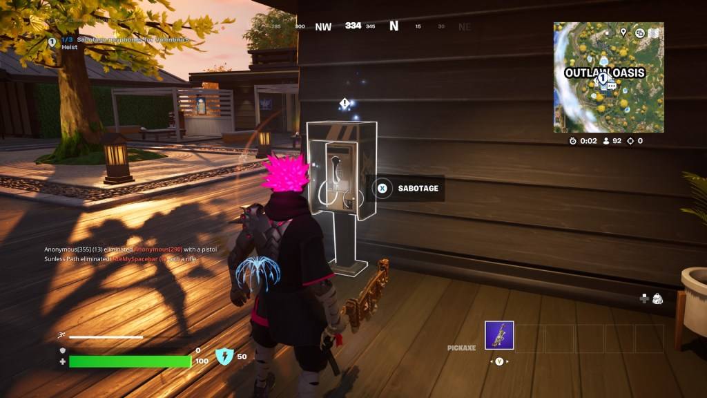 Payphone in Fortnite.