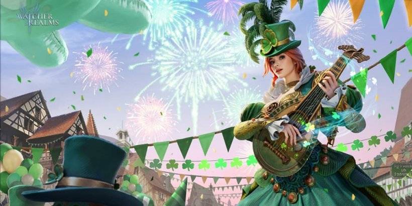 Watcher of Realms lança o evento do Dia de São Patrício com recompensas no jogo