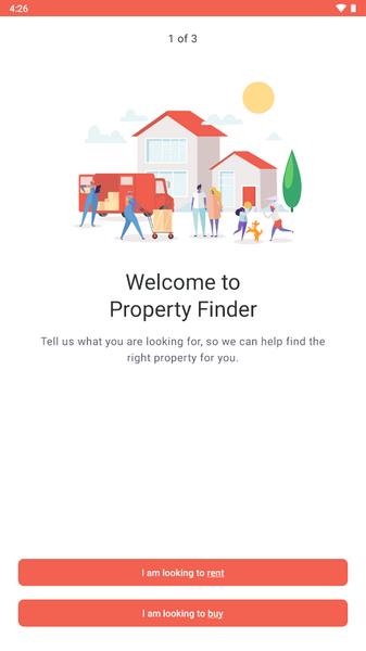 Propertyfinder Captura de tela 0