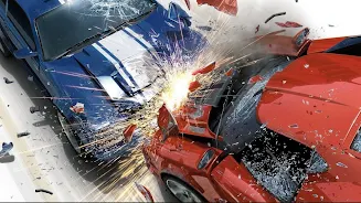 Exotic Car Crash Driving 2022 Captura de pantalla 1