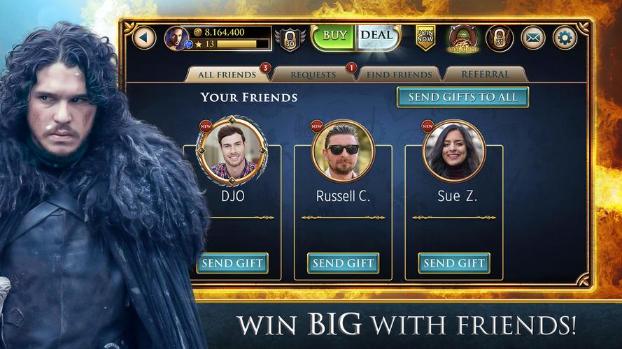 Game of Thrones Slots Casino 스크린샷 3