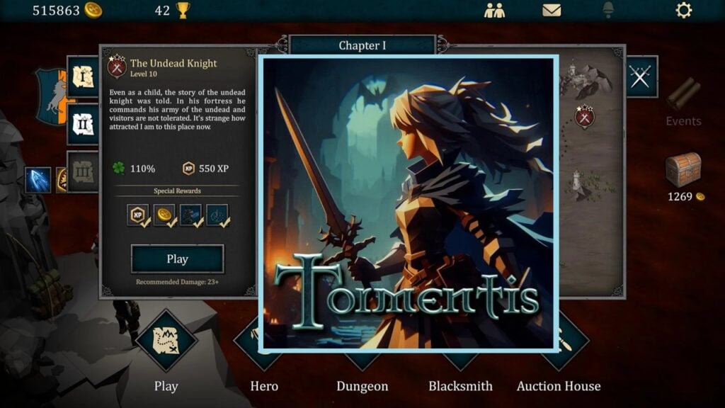 ディアブロ風のダンジョンを備えた ARPG、Tormentis が Android リリースを準備