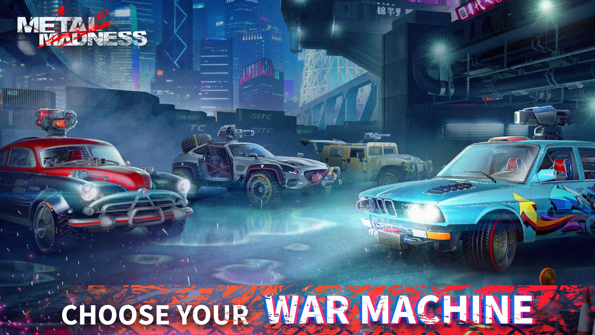 METAL MADNESS PvP: Car Shooter Screenshot 3