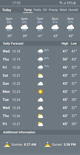 Weather & Clima - Weather Sky Schermafbeelding 3