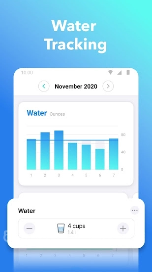 Nutrilio: Food Tracker & Water Screenshot 2