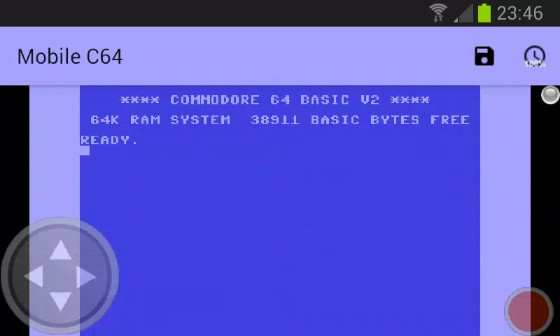 Mobile C64 Screenshot 1