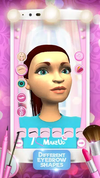 3D Makeup Games For Girls 스크린샷 0