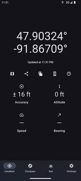 Positional GPS, Compass, Solar Captura de tela 3
