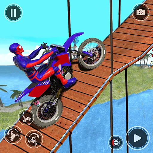 Bike Game Motorcycle Race Скриншот 0