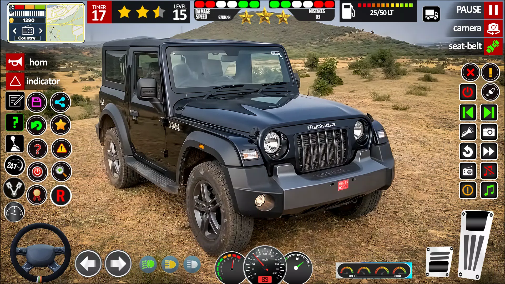 Jeep Driving Game 3d Simulator স্ক্রিনশট 3