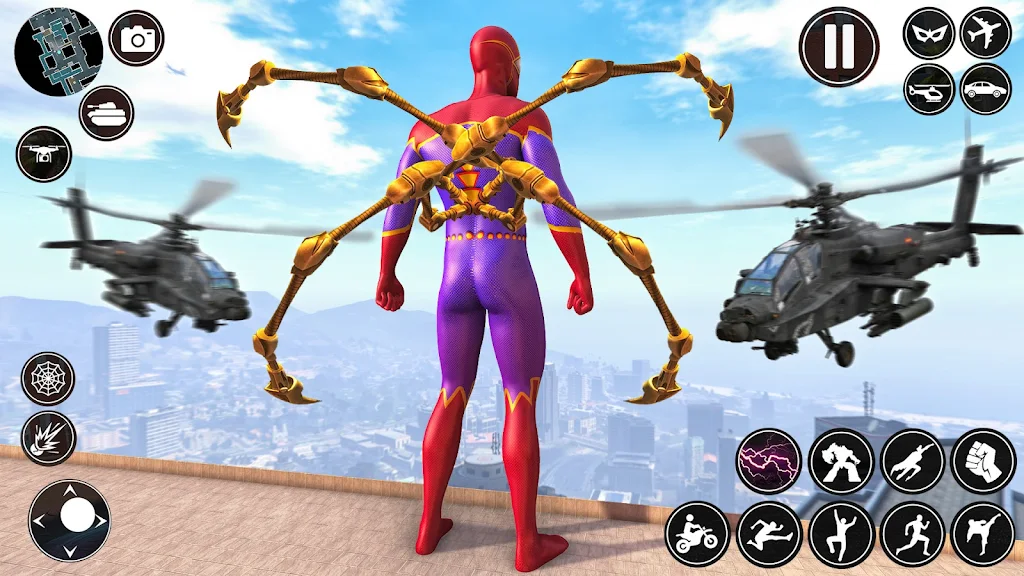 Spider Rope Man Superhero Game應用截圖第1張