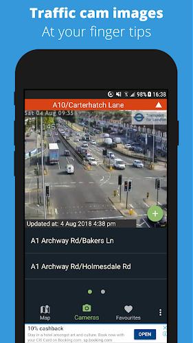 London Traffic Cameras ဖန်သားပြင်ဓာတ်ပုံ 0