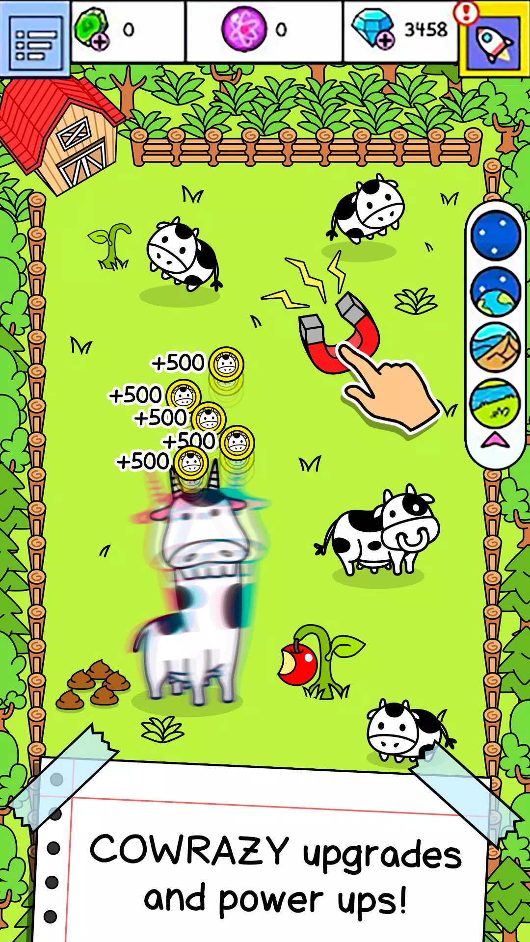 Cow Evolution ภาพหน้าจอ 2