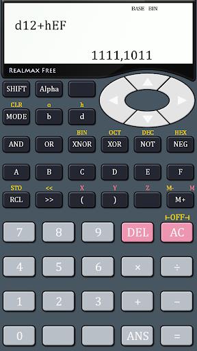 RealMax Scientific Calculator Captura de pantalla 3