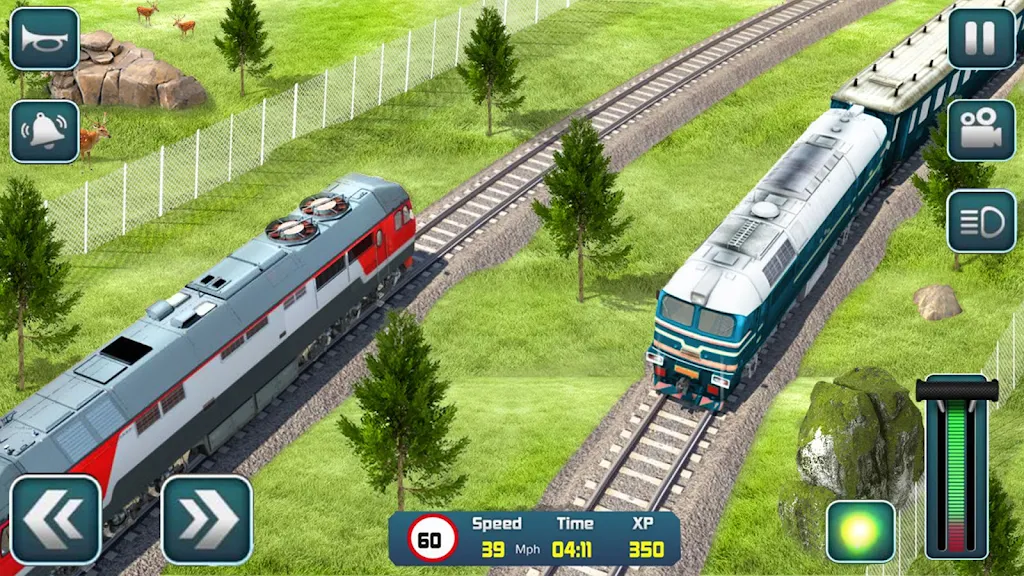 Schermata Euro Train Driver Train Games 1