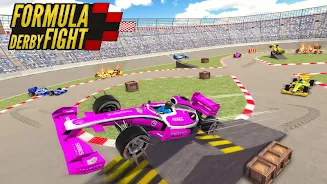 Formula Car Crash Mad Racing ဖန်သားပြင်ဓာတ်ပုံ 2