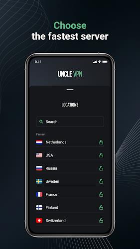 UncleVPN Capture d'écran 1