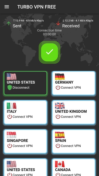 Turbo VPN Free Screenshot 2