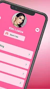 Kim Loaiza Fake call : chat & Screenshot 1