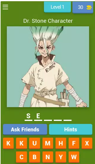 Dr Stone Quiz Captura de tela 0