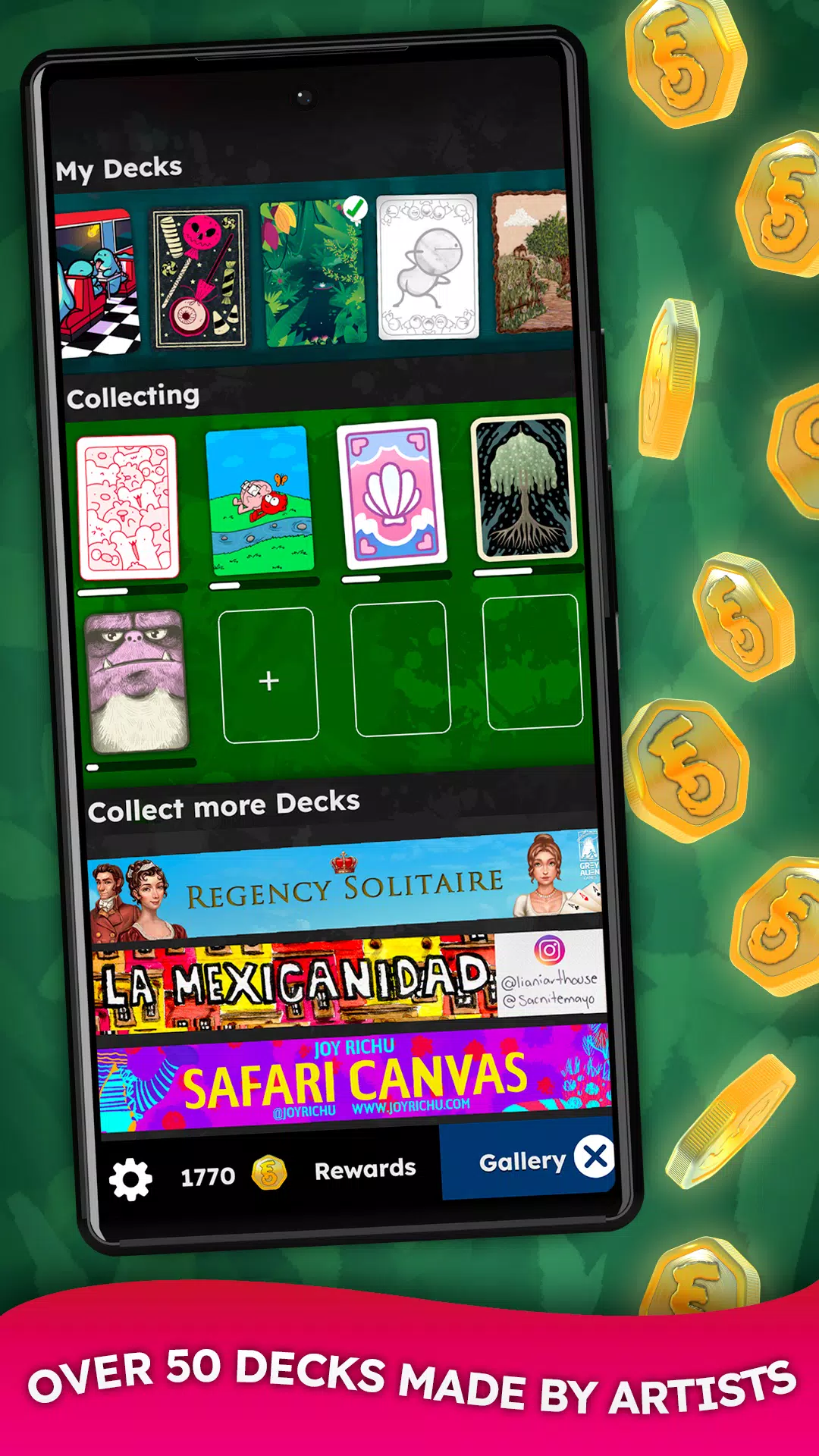 FLICK SOLITAIRE - Cozy Cards Tangkapan skrin 3