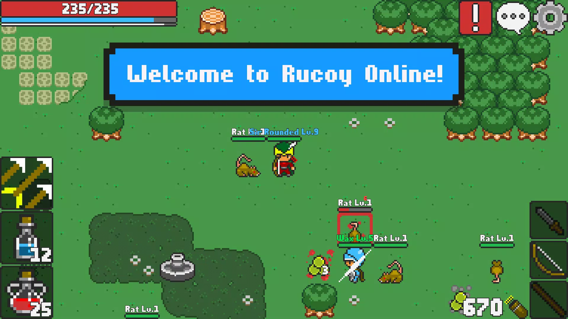 Rucoy Online - MMORPG MMO RPG Captura de tela 0