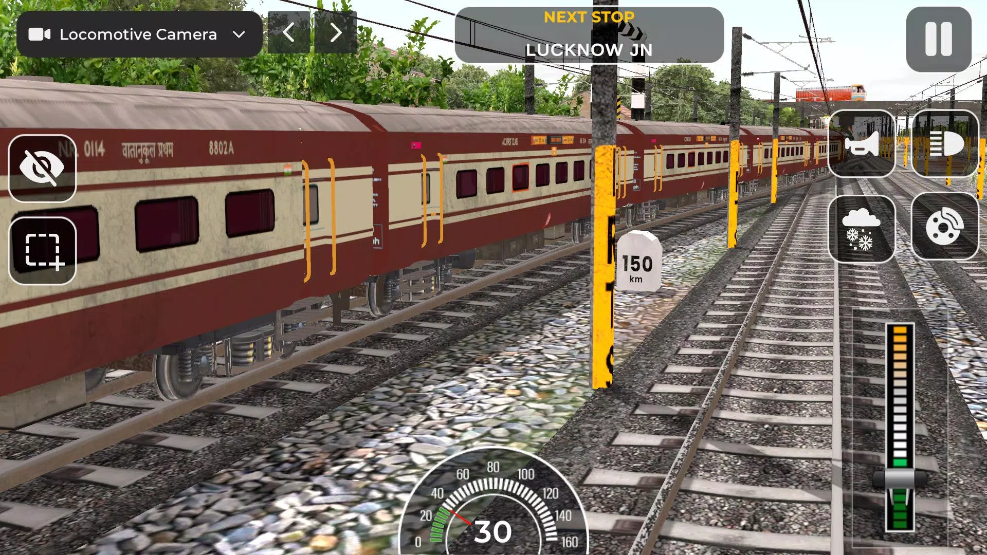 Indian Railway Train Simulator স্ক্রিনশট 2