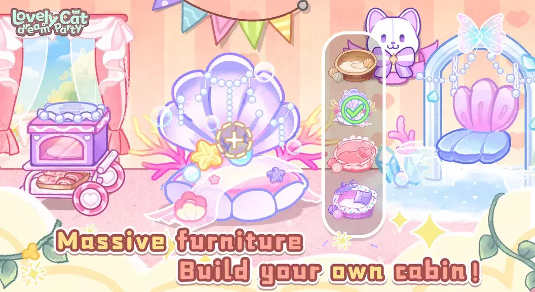 Lovely cat dream party ภาพหน้าจอ 2