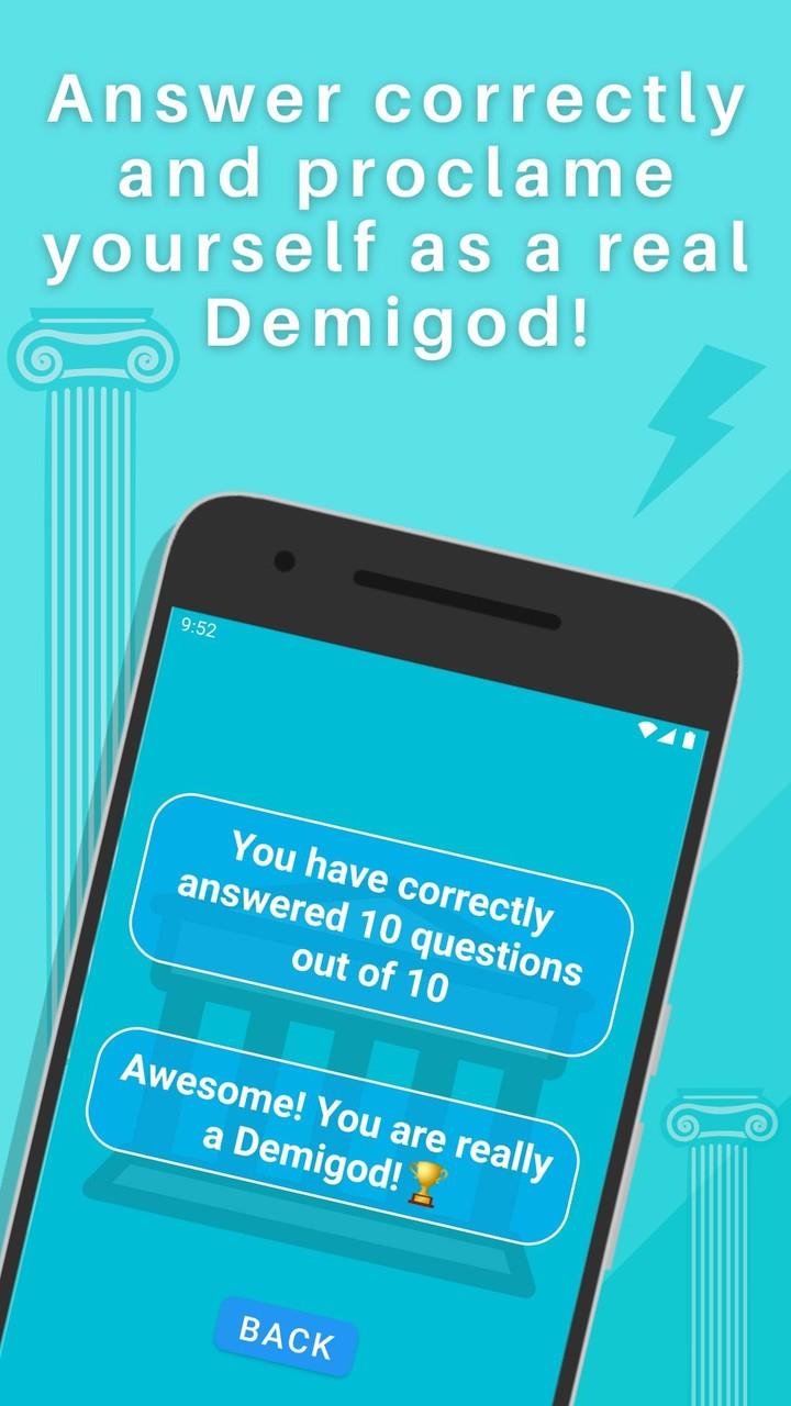 Demigod Quiz - Camp Half Blood Screenshot 2