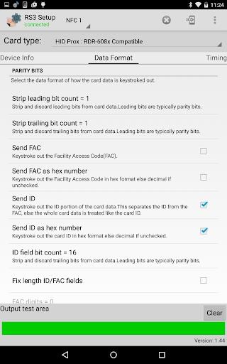 RS3 NFC Setup スクリーンショット 2