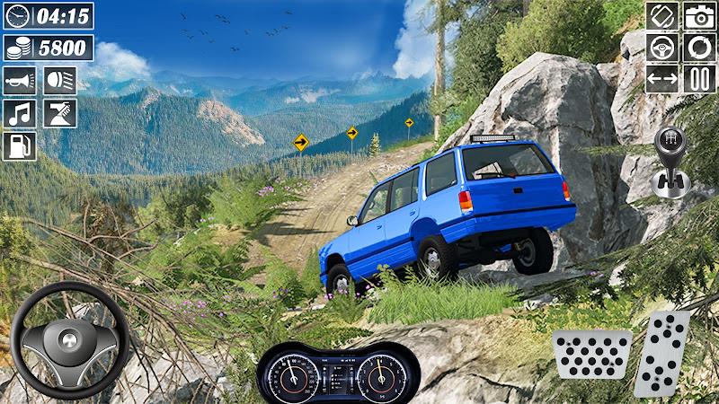 Offroad Jeep Simulator Game Tangkapan skrin 2