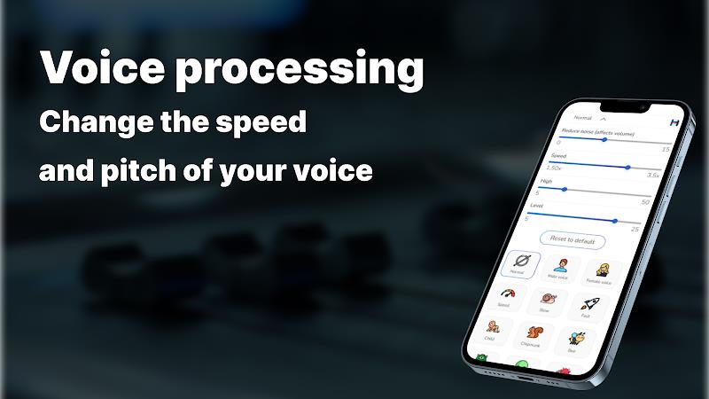 Voice Changer - Tune my Voice Schermafbeelding 1