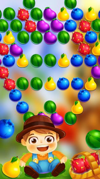 Farm Bubble Shooter Story - Fruits mania Captura de pantalla 2