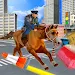 US Police Horse Criminal Chase