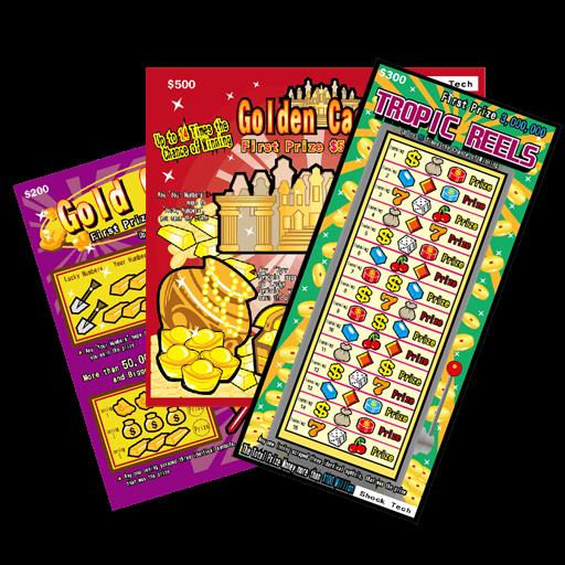 Scratch Off Lottery Scratchers