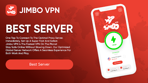 Jimbo VPN Captura de pantalla 1