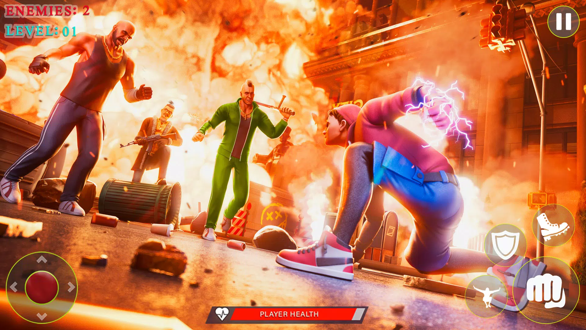 Spider Fighter Hero Man 3d スクリーンショット 1