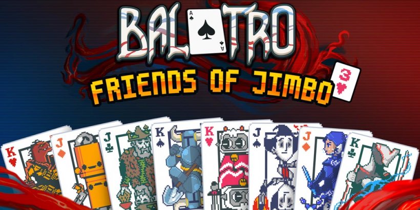 Balatro agrega 8 franquicias y más caos alocado con la actualización Friends of Jimbo 3