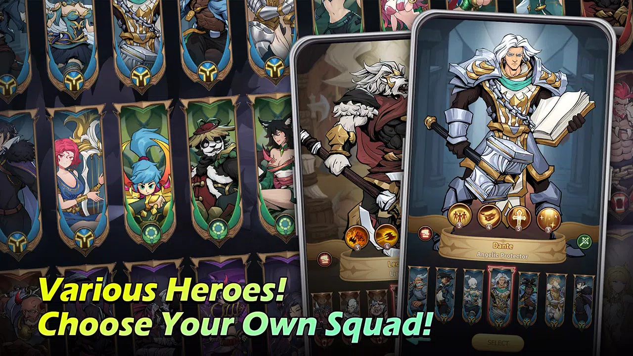 Legend hero : Idle RPG Games Tangkapan skrin 2