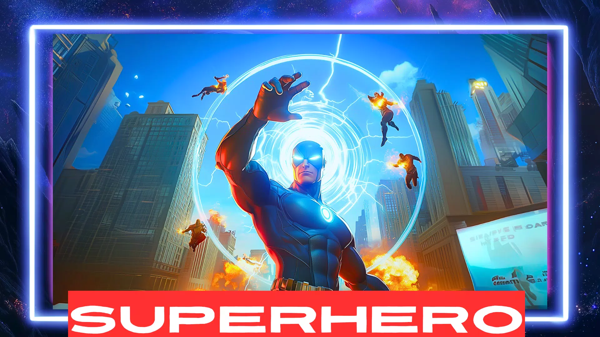 Psychic Hero: a superhero game Screenshot 0