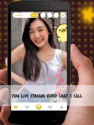 Twinkle Live - Fun Live Stream Video Chat & Call ภาพหน้าจอ 0