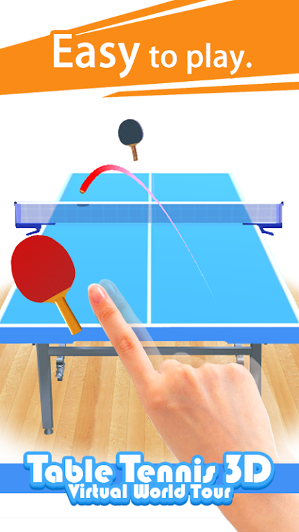 Table Tennis 3D Ping Pong Game 스크린샷 2