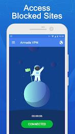 Armada VPN - Fast VPN Proxy Ảnh chụp màn hình 2