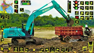 Road Construction Jcb games 3D Screenshot 1