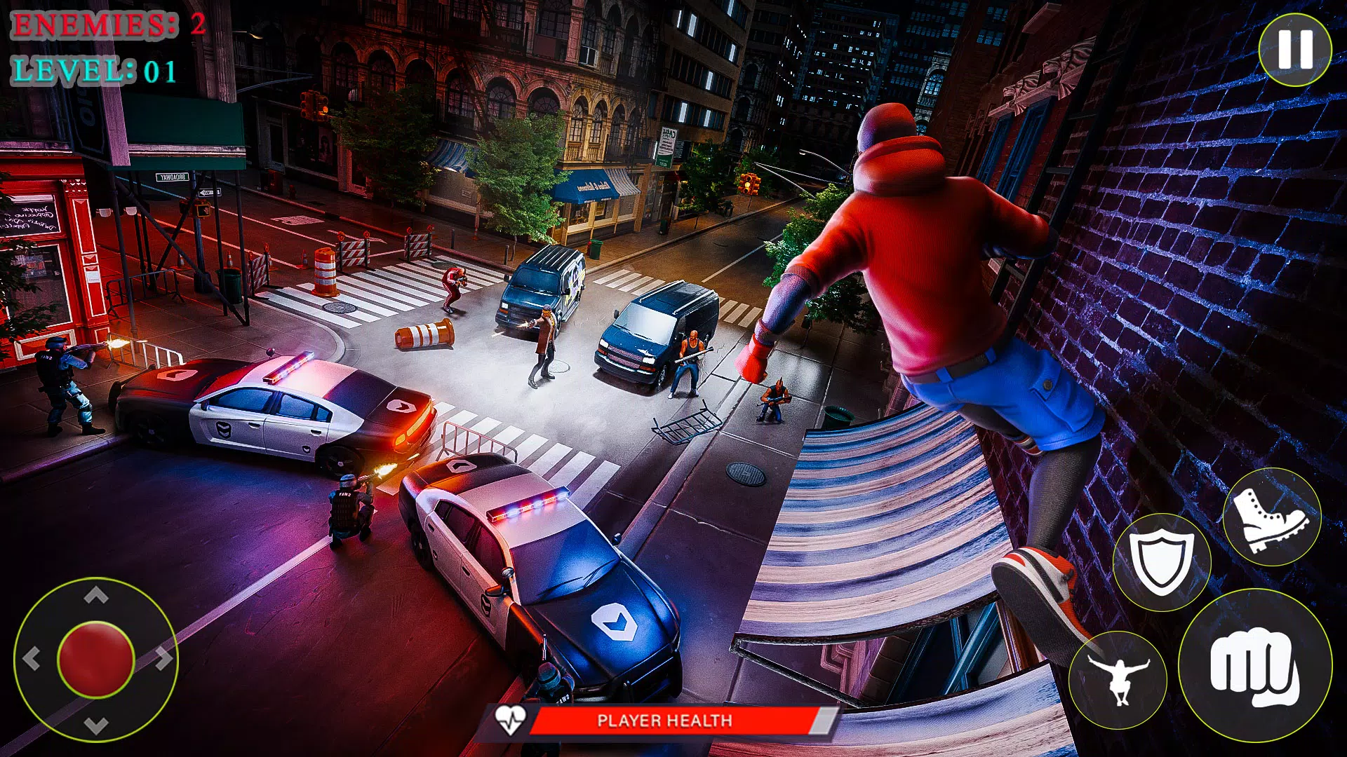 Spider Fighter Hero Man 3d スクリーンショット 2