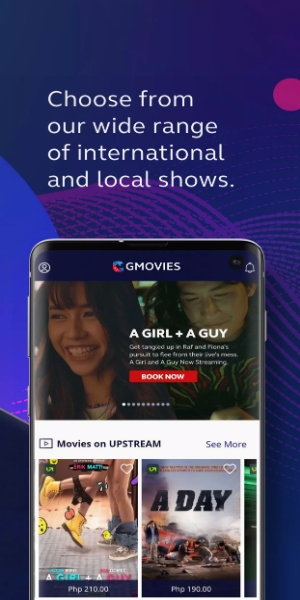 GMovies - Movie Ticketing App スクリーンショット 1