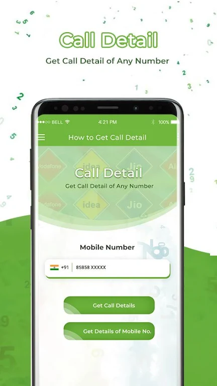 Any Number Call Detail App Captura de pantalla 2