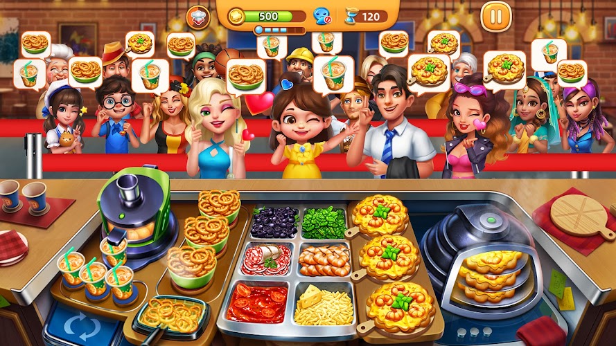 Cooking City: Restaurant Games ဖန်သားပြင်ဓာတ်ပုံ 1