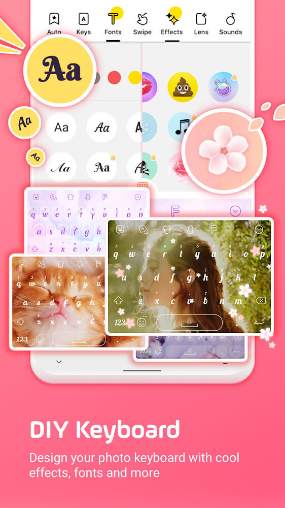 Facemoji Emoji Keyboard Mod স্ক্রিনশট 0