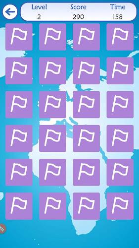 Flags Memory Game Screenshot 3